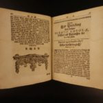 1710 1ed Abraham Sancta Clara Geistlicher Kramer-Laden German Pigskin Binding!