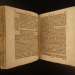 1710 1ed Abraham Sancta Clara Geistlicher Kramer-Laden German Pigskin Binding!