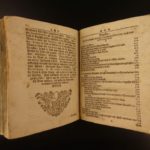 1710 1ed Abraham Sancta Clara Geistlicher Kramer-Laden German Pigskin Binding!