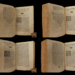 1550 Italian Letters of Claudio Tolomei on Poetry Woodcut MAP Mount Argentario