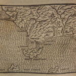 1550 Italian Letters of Claudio Tolomei on Poetry Woodcut MAP Mount Argentario