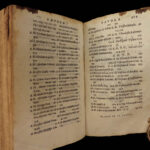 1550 Italian Letters of Claudio Tolomei on Poetry Woodcut MAP Mount Argentario