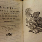 1550 Italian Letters of Claudio Tolomei on Poetry Woodcut MAP Mount Argentario