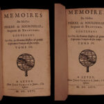 1666 1st ed Memoires of Bourdeille Brantome Sexuality Military Letters 7v SET