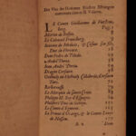 1666 1st ed Memoires of Bourdeille Brantome Sexuality Military Letters 7v SET