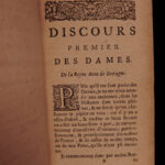 1666 1st ed Memoires of Bourdeille Brantome Sexuality Military Letters 7v SET