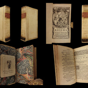 1643 History of Czech Republic BOHEMIA Prague Tolerance ELZEVIR Pavel Stransky
