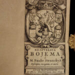 1643 History of Czech Republic BOHEMIA Prague Tolerance ELZEVIR Pavel Stransky
