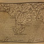 1550 Italian Letters of Claudio Tolomei on Poetry Woodcut MAP Mount Argentario