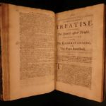 1694 1st ed Malebranche Philosophy Search After Truth Nature & Grace Metaphysics