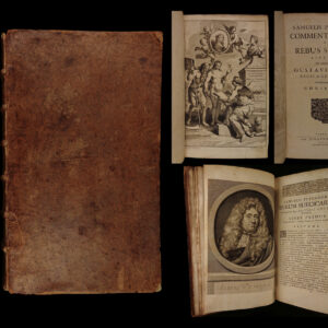 1686 1ed samuel pufendorf natural law huge folio hobbes grotius sweden suecicis