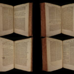 1686 1ed Samuel Pufendorf Natural Law HUGE FOLIO Hobbes Grotius Sweden Suecicis