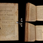 1694 1ed Detection of Court COKE England NAVY Ships Andrew Marvell Cromwell 2v