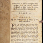 1694 1ed Detection of Court COKE England NAVY Ships Andrew Marvell Cromwell 2v