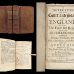 1694 1ed Detection of Court COKE England NAVY Ships Andrew Marvell Cromwell 2v