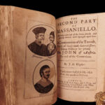 1664 History of Masaniello Revolt in Naples Italy Giraffi English Habsburg Spain