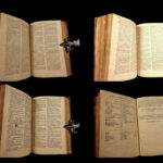 1583 Hadrianus Junius Polyglot Dictionary Lexicon Dutch Latin Byzantine Plantin