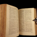 1583 Hadrianus Junius Polyglot Dictionary Lexicon Dutch Latin Byzantine Plantin