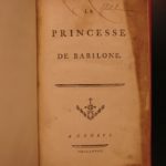 1768 Voltaire The Princess of Babylon French Prose Lit Pirated London Geneva ed