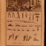 1776 1ed Encyclopedia of Yverdon Illustrated Surgery Anatomy Alchemy Diamonds