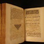 1725 1st ed CICERO Letters Roman Republic Julius Caesar Brutus FINE BINDING ARMS