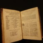 1583 Hadrianus Junius Polyglot Dictionary Lexicon Dutch Latin Byzantine Plantin