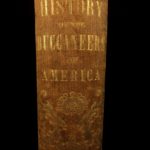 1856 Buccaneers in America Pirates Caribbean Exquemelin Illustrated Shipwrecks