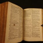 1583 Hadrianus Junius Polyglot Dictionary Lexicon Dutch Latin Byzantine Plantin