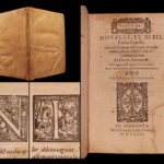 1572 1st ed Novellino Carlo Gualteruzzi Italian Tales Sexuality VULGAR Proverbs