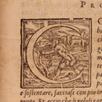 1572 1st ed Novellino Carlo Gualteruzzi Italian Tales Sexuality VULGAR Proverbs