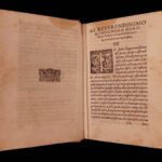 1572 1st ed Novellino Carlo Gualteruzzi Italian Tales Sexuality VULGAR Proverbs
