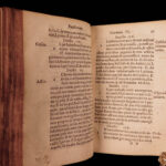 1545 Medieval ITALIAN LAW of Jaffredus Balbus / Balbi CIVIL Jurisprudence Court