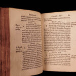 1545 Medieval ITALIAN LAW of Jaffredus Balbus / Balbi CIVIL Jurisprudence Court