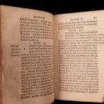 1545 Medieval ITALIAN LAW of Jaffredus Balbus / Balbi CIVIL Jurisprudence Court