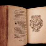 1545 Medieval ITALIAN LAW of Jaffredus Balbus / Balbi CIVIL Jurisprudence Court