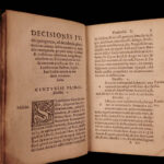 1545 Medieval ITALIAN LAW of Jaffredus Balbus / Balbi CIVIL Jurisprudence Court