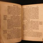 1545 Medieval ITALIAN LAW of Jaffredus Balbus / Balbi CIVIL Jurisprudence Court