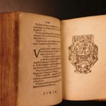 1545 Medieval ITALIAN LAW of Jaffredus Balbus / Balbi CIVIL Jurisprudence Court