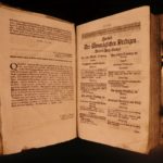 1736 Clemens von Burghausen German Protestant Bible Sermons HUGE FOLIO