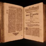 1736 Clemens von Burghausen German Protestant Bible Sermons HUGE FOLIO