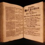 1736 Clemens von Burghausen German Protestant Bible Sermons HUGE FOLIO