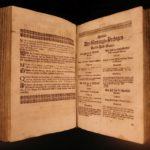 1736 Clemens von Burghausen German Protestant Bible Sermons HUGE FOLIO