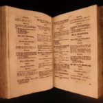 1736 Clemens von Burghausen German Protestant Bible Sermons HUGE FOLIO