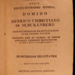 1778 German Leyser ad Pandectas Civil Criminal LAW 8v Latin Poland Saxony Crime