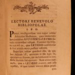 1778 German Leyser ad Pandectas Civil Criminal LAW 8v Latin Poland Saxony Crime