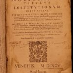 1595 Jason de Maino LAW & Jurisprudence Padua Venice in Medieval MANUSCRIPT!