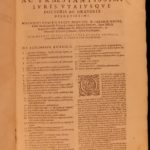 1595 Jason de Maino LAW & Jurisprudence Padua Venice in Medieval MANUSCRIPT!