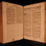 1683 1ed Summa Theologiae Scholasticae Becanus HUGE FOLIO w/ Louis XIV ARMS!