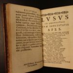 1670 Herman Hugo Pia Desideria OT Bible Emblemata Illustrated EMBLEMS Poetry