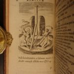 1670 Herman Hugo Pia Desideria OT Bible Emblemata Illustrated EMBLEMS Poetry